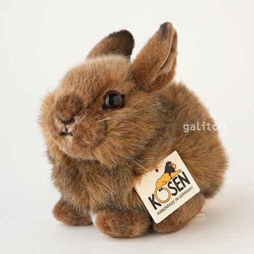 ケーセン Koesen ぬいぐるみ 野うさぎの子