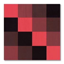 童具館 ケルンモザイク45四角A4(正方形 赤清濁色)