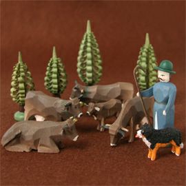 クリスティアンヴェルナー Christian Werner わっぱ入 牧場(小)茶
