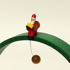 【xmas限定販売】 ヴォルフガングヴェルナー Wolfgang Werner やじろべえサンタ 赤