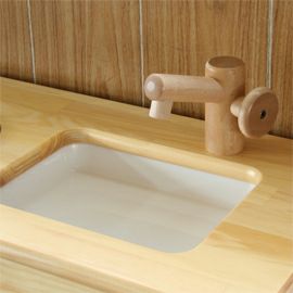 ブロック社 白木流し台 スモールタイプ（乳児用白木流し台）