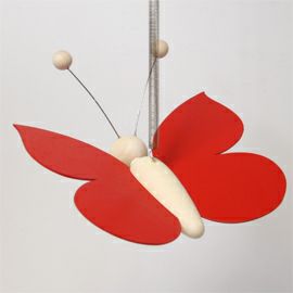 キーナー Kiener キーナー蝶（LL） バネ付 レッド