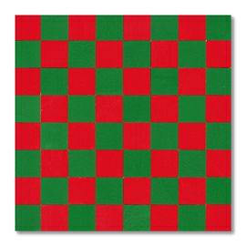 童具館 ケルンモザイク45四角AS(1/4正方形 緑・赤)