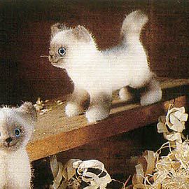 ケーセン Koesen ぬいぐるみ マスコット バーマンの子 立ち