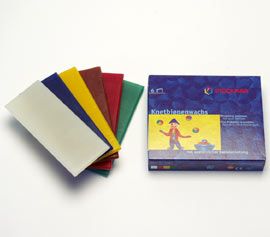 シュトックマー Stockmar 蜜ろう粘土6色6枚125ｇセット