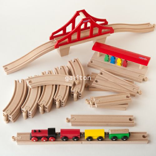 ミッキィ社 MICKI 汽車セットつり橋