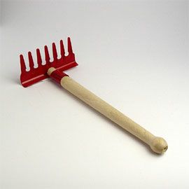 グルックスケーファー（グリュックスケーファー）  Glueckskaefer ミニ熊手 赤