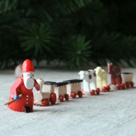 【xmas限定販売】 汽車を引くサンタ