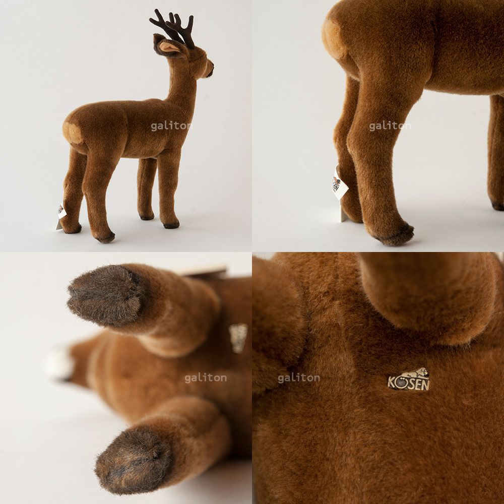 ケーセン Koesen ぬいぐるみ ノロジカ オス