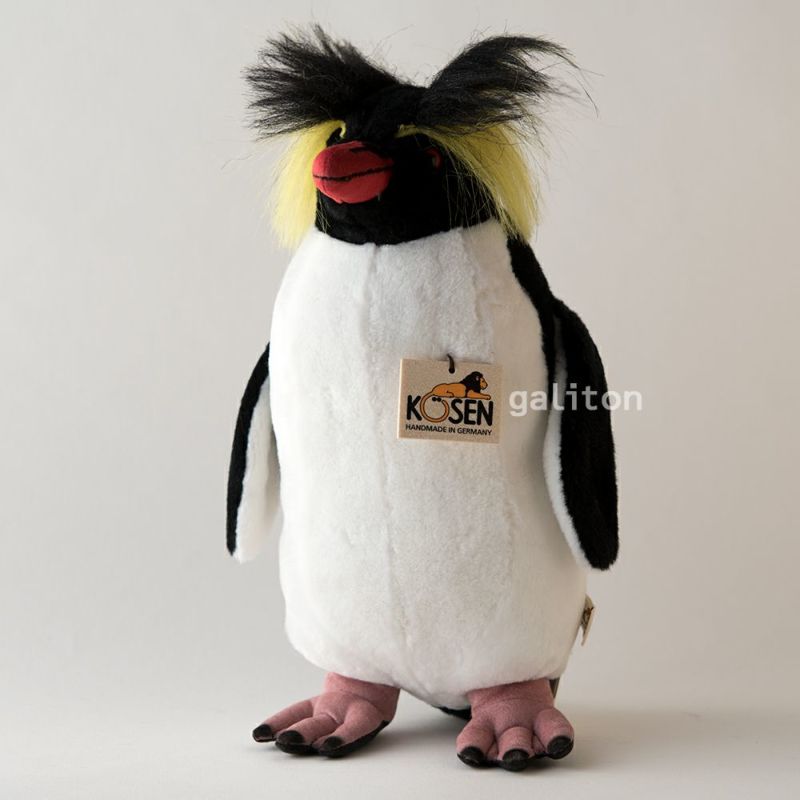 ケーセン Koesen ぬいぐるみ イワトビペンギン