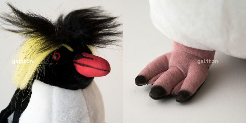 ケーセン Koesen ぬいぐるみ イワトビペンギン