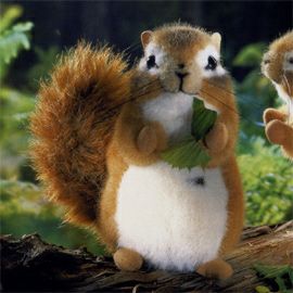 ケーセン Koesen ぬいぐるみ シマリス