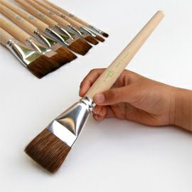 おもちゃ箱 水彩用画筆 大