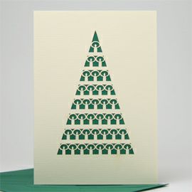 【xmas限定販売】 切抜カード キャンドル 緑