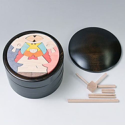 小黒三郎 円武者三段飾り 特製垂幕 富士