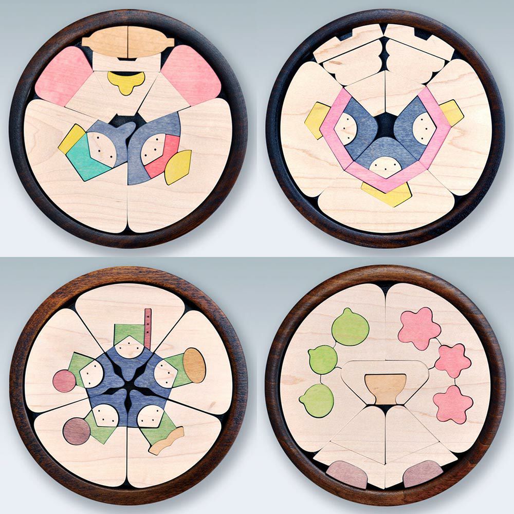 小黒三郎 円びな五段飾り 特製垂幕