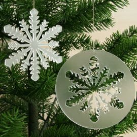 【xmas限定販売】 キーナー Kiener オーナメント ディスククリスタル 白