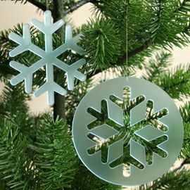 【xmas限定販売】 キーナー Kiener オーナメント ディスクスノー 青