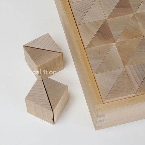 童具館 ワクブロック WAKU-BLOCK45 G10(直角二等辺三角柱 1/2)【メーカー欠品につきご予約受付中/納期:受注後約2～3か月】