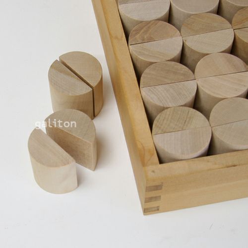 童具館 ワクブロック WAKU-BLOCK45 G14(半円柱)【メーカー欠品につきご予約受付中/納期:受注後約2～3か月】