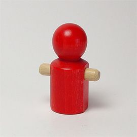 ニック社 nic ニックスロープ部品 人形 赤