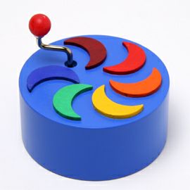 キーナー Kiener キーナー手回しオルゴール 虹
