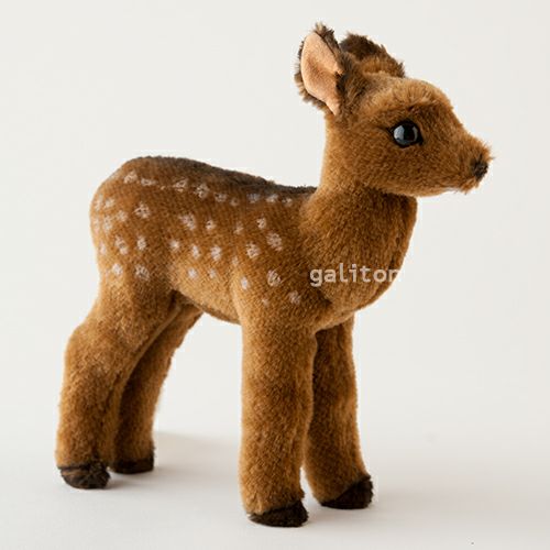 ケーセン Koesen ぬいぐるみ 子ジカ 立ち