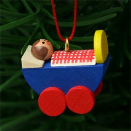 【xmas限定販売】《クリスマスオーナメント》 クリスティアンウルブリヒト Christian Ulbricht うば車