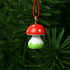 【xmas限定販売】《クリスマスオーナメント》 クリスティアンウルブリヒト Christian Ulbricht きのこ ミニ