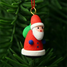 【xmas限定販売】《クリスマスオーナメント》 クリスティアンウルブリヒト Christian Ulbricht 青手袋サンタ ミニ