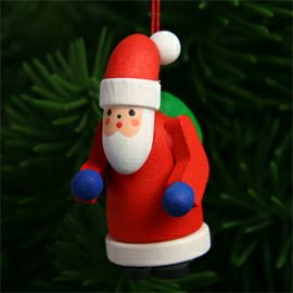 【xmas限定販売】《クリスマスオーナメント》 クリスティアンウルブリヒト Christian Ulbricht 青手袋サンタ