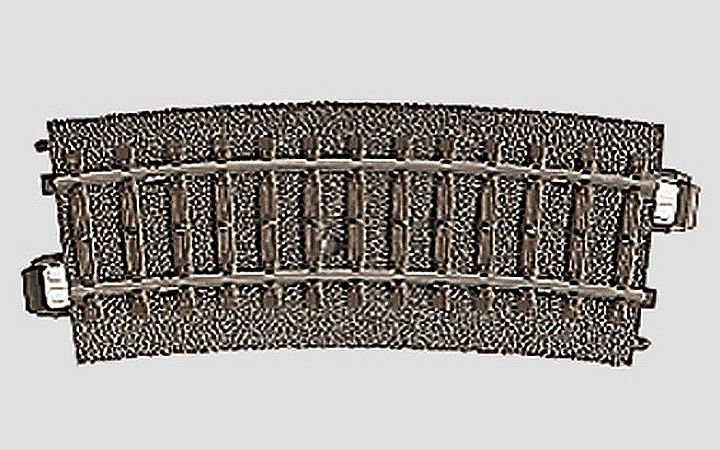 maerklin/メルクリン 24115 カーブドトラック R1 15°for HO