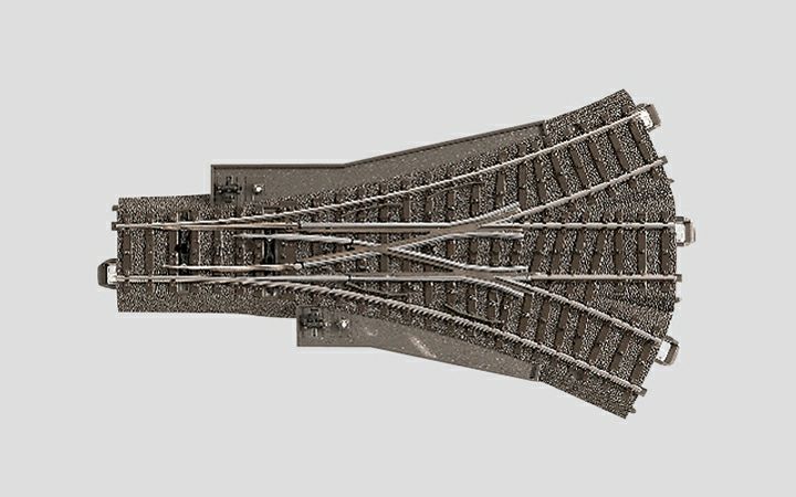 maerklin/メルクリン 24630 3ウェイポイントレール 188.3mm 2x24.3°for HO