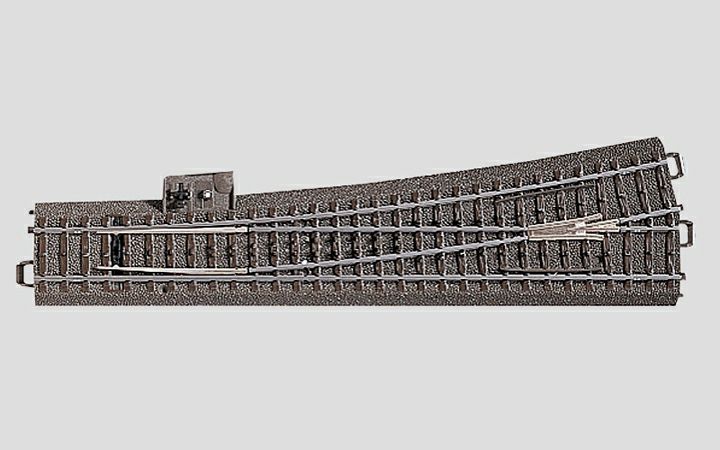 maerklin/メルクリン 24711 ワイドポイントレール Left R1,114.6mm 12.1°for HO