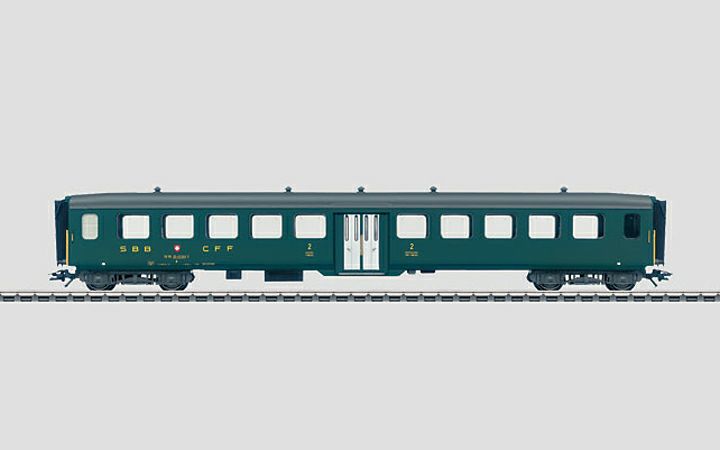 maerklin/メルクリン 43381 客車 2等 SBB Typ B　片側1ドア