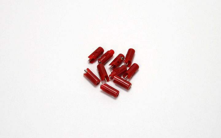 maerklin/メルクリン 71415 プラグ 赤 10個入
