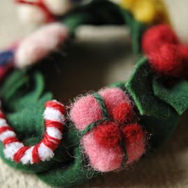 【xmas限定販売】 クリスマスリース手づくりキット