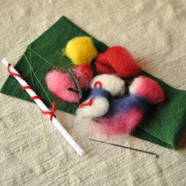 【xmas限定販売】 クリスマスリース手づくりキット