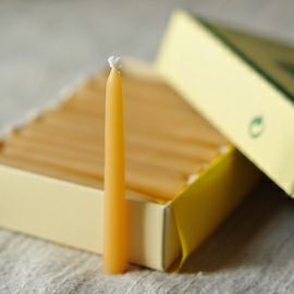 【xmas限定販売】 シュトックマー Stockmar 蜜蝋キャンドル（φ0.7×7cm） 60本入