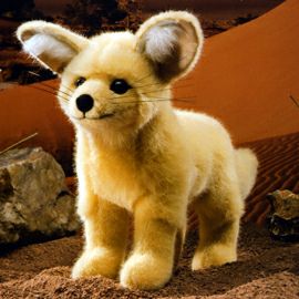 ケーセン Koesen ぬいぐるみ フェネックギツネ 立ち DESERT FOX, STANDING
