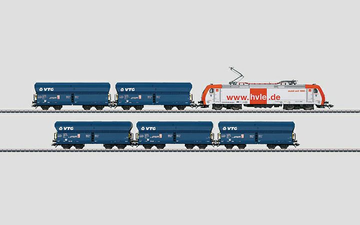 maerklin/メルクリン 26571 HVLE/VTG 電気機関車BR185.5+貨車5両セット