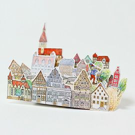 Wetzel マッチ箱ギャラリー グリム童話 ハーメルンの笛吹き男