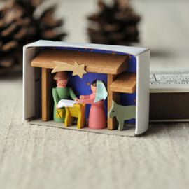 【xmas限定販売】 マッチ箱 聖家族