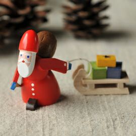 【xmas限定販売】 ソリを引くサンタ