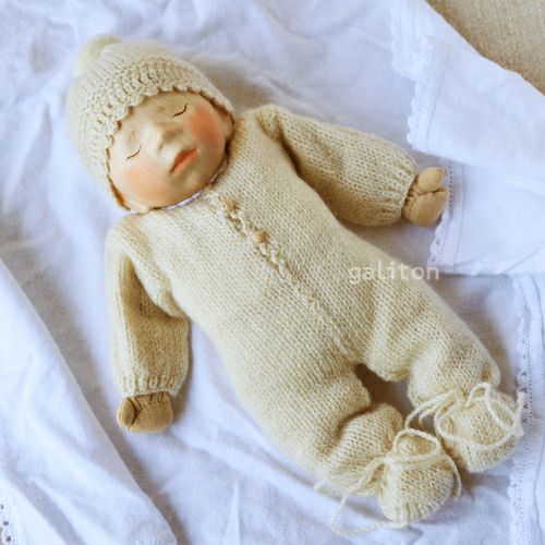 Elisabeth Pongratz ポングラッツベビー(大)B002S白服