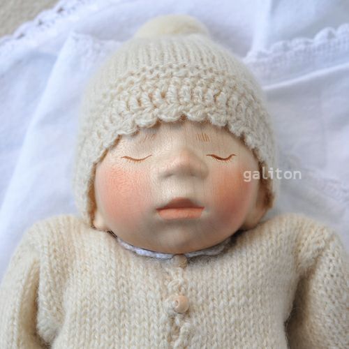 Elisabeth Pongratz ポングラッツベビー(大)B002S白服