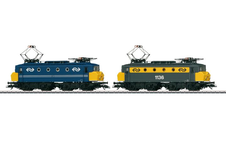 maerklin/メルクリン 37243 電気機関車2両セット NS Serie 1100 オランダ限定モデル