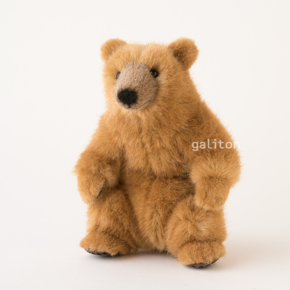 ケーセン Koesen ぬいぐるみ お座りベア グリズリー GRIZZLY BEAR