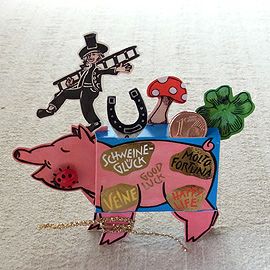 Wetzel マッチ箱ギャラリー 幸運そろいぶみ