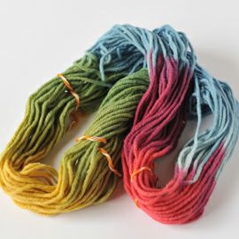 ヴォルマヌファクトゥアフィルゲス Woll-Manufaktur Filges 草木染め毛糸（段染め） アースカラー